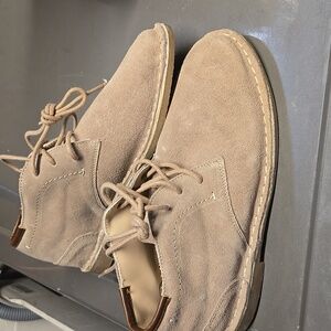 Tan Suede Ankle Boots
